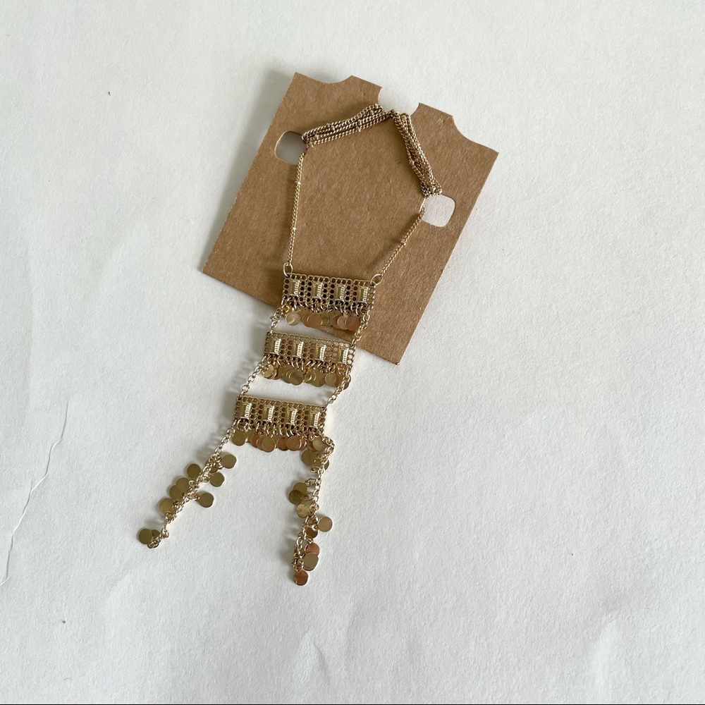 Plunder Design Gold Layered Necklace